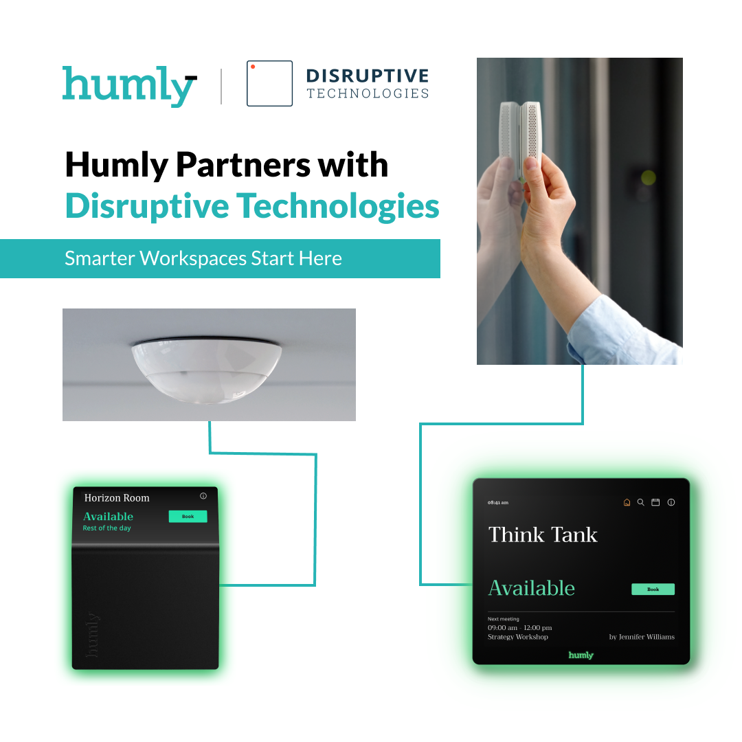 Humly Integrates Disruptive Technologies’ IoT Sensors to Transform Workplace Efficiency
