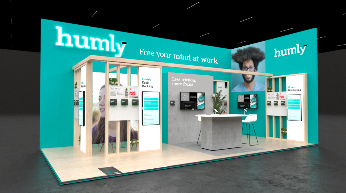 This is our booth at ISE 2022 - we hope to meet you there!