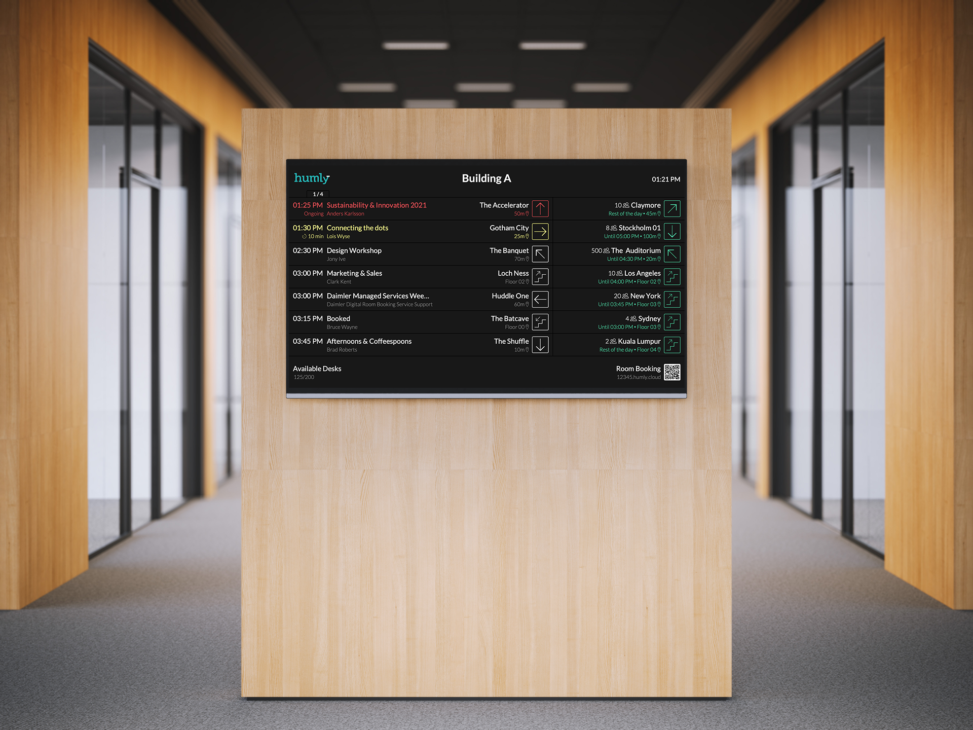 Our new updated navigation for workplaces - Humly Wayfinding